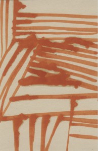 23x15 cm, 2012, laque synthétique sur papier